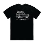 Troopy (Backprint) - Black Tee  - Classic Cut (Sale)