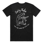 Salty Yoda - Black Tee - Classic Cut (Sale)
