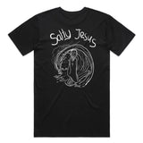 Salty Jesus - Black Tee - Classic Cut (Sale)