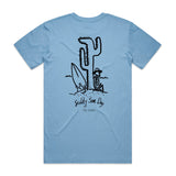 Salty Sea Dog #4 - Carolina Blue - Tee - Staple Cut