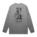 Salty Sea Dog #4 - Grey Marle - LS - Staple Cut